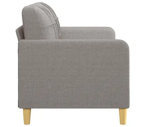 Dvivietė Sofa, Taupe Spalvos, 140cm Audinys