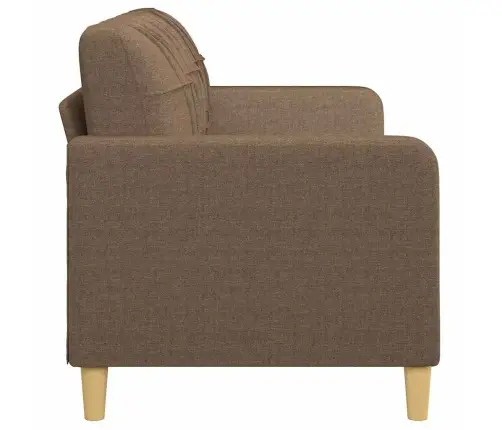 Trīsvietīgs Dīvāns, Brūns Audums, 180 Cm Vidaxl