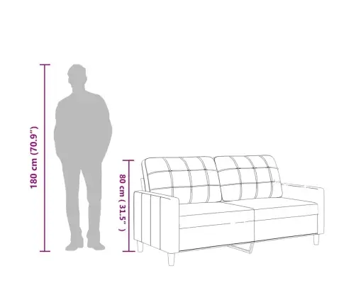 Divvietīgs Dīvāns, Krēmkrāsas, 140 Cm, Mākslīgā Āda Vidaxl Divvietīgs Dīvāns, Krēmkrāsas, 140 Cm, Mākslīgā Āda Vidaxl