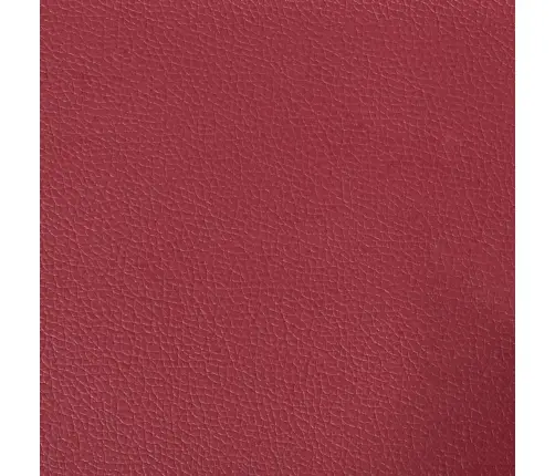 Trivietė Sofa, Raudonojo Vyno Spalvos, 180cm Dirbtinė Oda