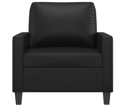 Atpūtas Krēsls, Melns, 60 Cm, Mākslīgā Āda Vidaxl