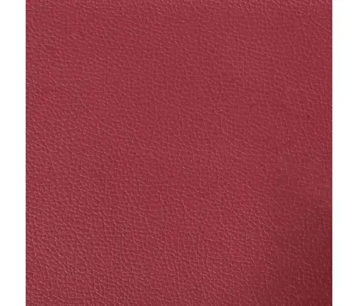 Dvivietė Sofa, Raudonojo Vyno Spalvos, 140cm Dirbtinė Oda