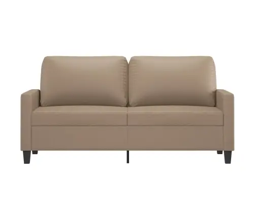 Divvietīgs Dīvāns, Kapučīno Krāsa, 140, Mākslīgā Āda Vidaxl