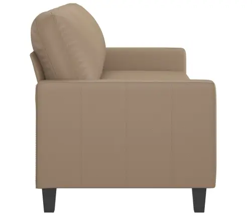 Kolmekohaline Diivan, Cappuccino, 180 cm Kunstnahk