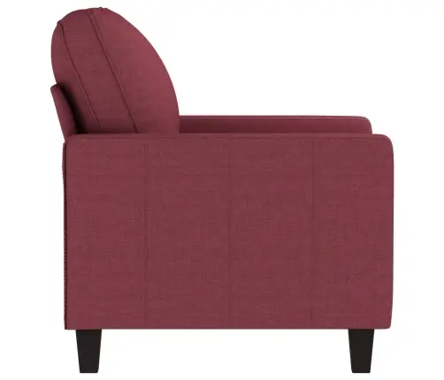 Atpūtas Krēsls, 60 Cm, Vīnsarkans Audums Vidaxl