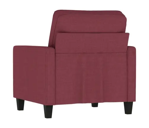 Atpūtas Krēsls, 60 Cm, Vīnsarkans Audums Vidaxl