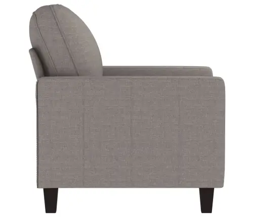 Krėslas, Taupe Spalvos, 60cm Audinys