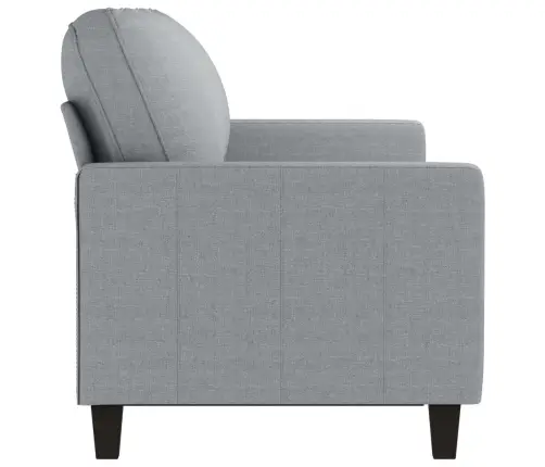 Trīsvietīgs Dīvāns, Gaiši Pelēks Audums, 180 Cm Vidaxl