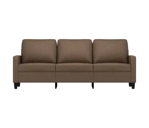 Trīsvietīgs Dīvāns, Brūns Audums, 180 Cm Vidaxl