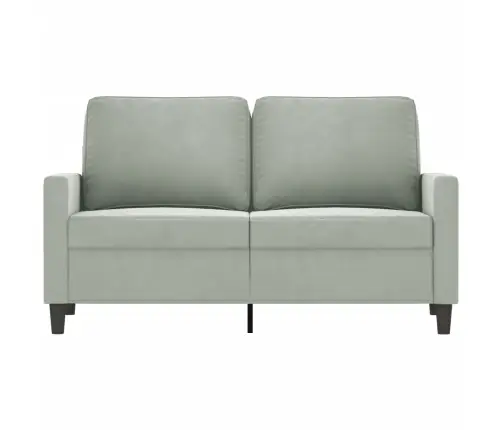 2-Kohaline Diivan, Helehall, 120 cm Samet