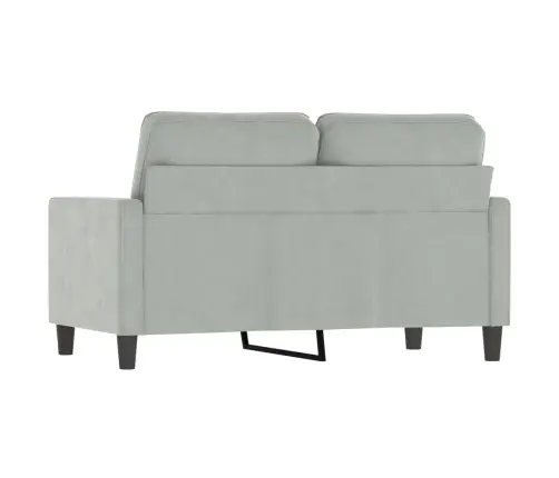 2-Kohaline Diivan, Helehall, 120 cm Samet