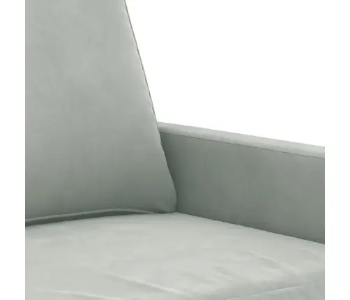 2-Kohaline Diivan, Helehall, 120 cm Samet