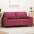Dvivietė Sofa, Raudonojo Vyno Spalvos, 140cm Aksomas