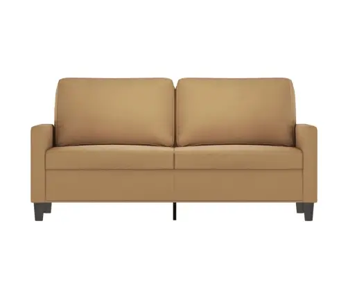 Divvietīgs Dīvāns, Brūns, 140 Cm, Samts Vidaxl