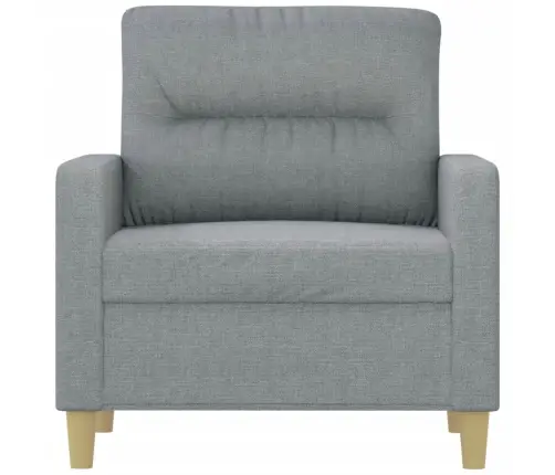 Krėslas, Šviesiai Pilkos Spalvos, 60cm Audinys