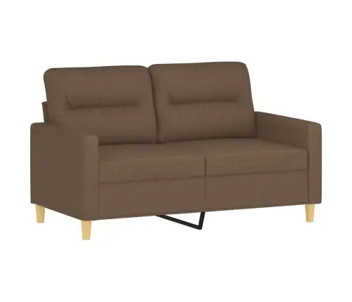 2-Kohaline Diivan, Pruun, 120 cm Kangas