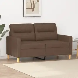 Divvietīgs Dīvāns, Brūns Audums, 120 Cm Vidaxl