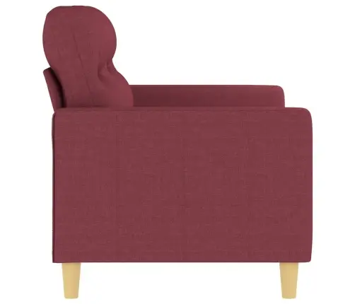 2-Kohaline Diivan, Veinipunane, 120 cm Kangas