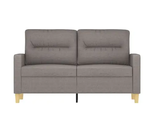 Divvietīgs Dīvāns, Pelēkbrūns Audums, 120 Cm Vidaxl