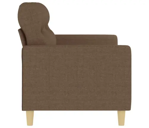 Divvietīgs Dīvāns, Brūns Audums, 140 Cm Vidaxl