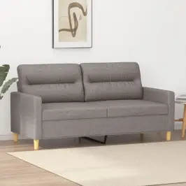 Dvivietė Sofa, Taupe Spalvos, 140cm Audinys