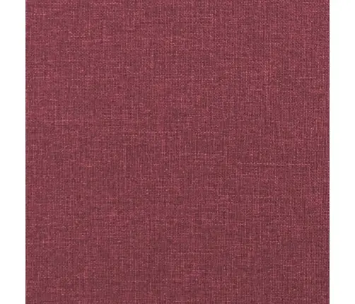 Trīsvietīgs Dīvāns, Vīnsarkans Audums, 180 Cm Vidaxl