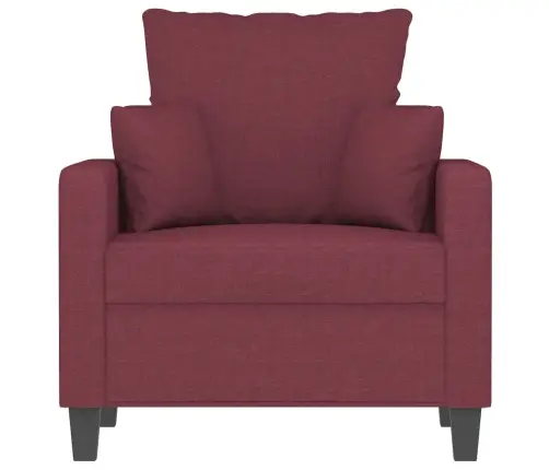 Atpūtas Krēsls, 60 Cm, Vīnsarkans Audums Vidaxl