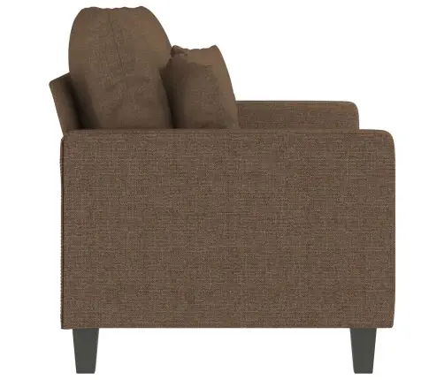 Dvivietė Sofa, Rudos Spalvos, 120cm Audinys