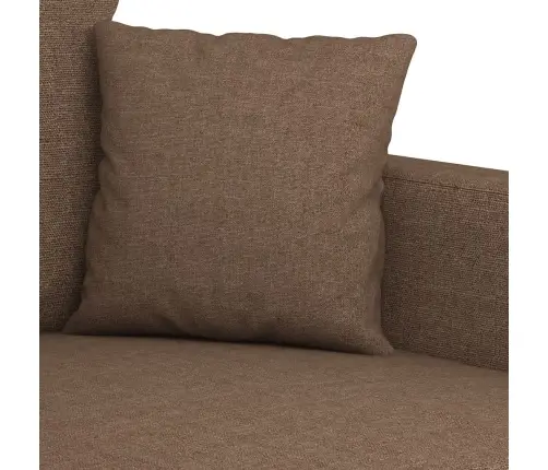 Dvivietė Sofa, Rudos Spalvos, 120cm Audinys
