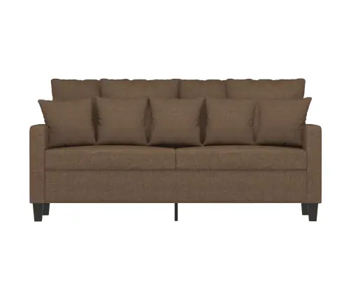 Divvietīgs Dīvāns, Brūns Audums, 140 Cm Vidaxl