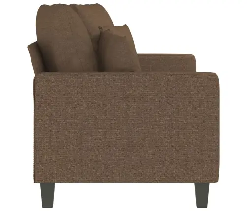 Divvietīgs Dīvāns, Brūns Audums, 140 Cm Vidaxl