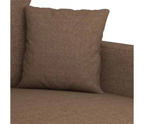 Divvietīgs Dīvāns, Brūns Audums, 140 Cm Vidaxl