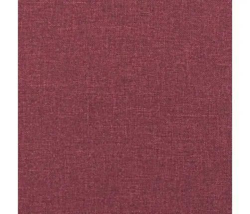 Trīsvietīgs Dīvāns, Vīnsarkans Audums, 180 Cm Vidaxl