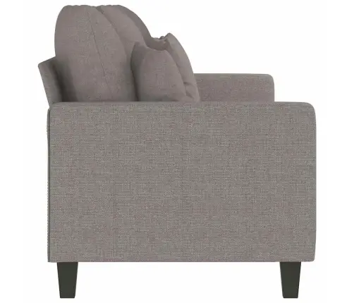 Trīsvietīgs Dīvāns, Pelēkbrūns Audums, 180 Cm Vidaxl