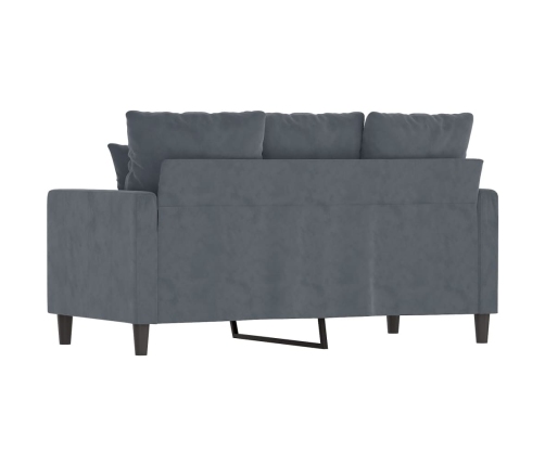 2-Kohaline Diivan, Tumehall, 120 cm Samet