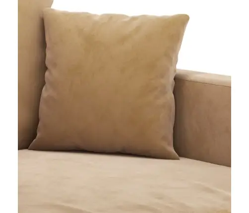 Divvietīgs Dīvāns, Brūns, 120 Cm, Samts Vidaxl