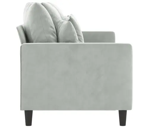 3-Kohaline Diivan, Helehall, 180 cm Samet 3-Kohaline Diivan, Helehall, 180 cm Samet