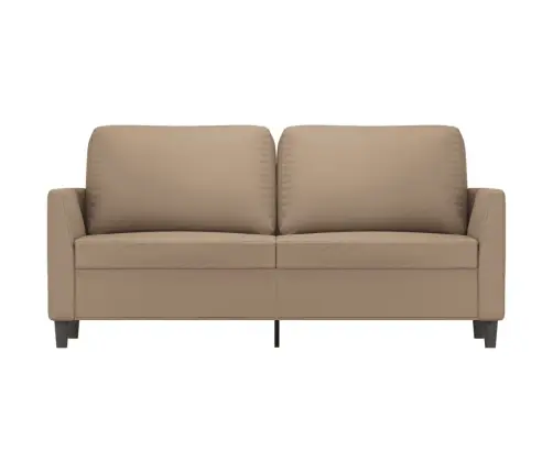 Divvietīgs Dīvāns, Kapučīno Krāsa, 140, Mākslīgā Āda Vidaxl