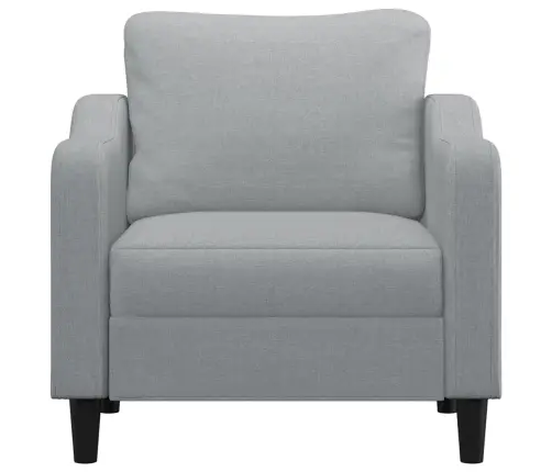 Atpūtas Krēsls, Gaiši Pelēks, 60 Cm, Audums Vidaxl