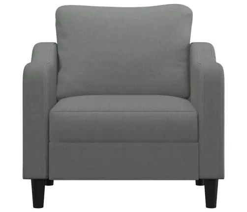 Krėslas, Tamsiai Pilkos Spalvos, 60cm Audinys