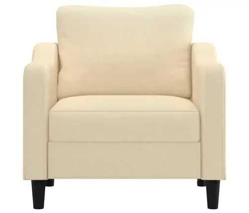 Atpūtas Krēsls, Krēmkrāsas, 60 Cm, Audums Vidaxl
