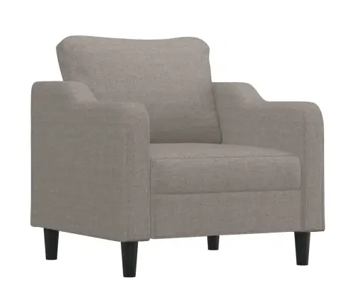 Krėslas, Taupe Spalvos, 60cm Audinys