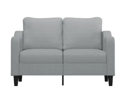Divvietīgs Dīvāns, Gaiši Pelēks, 120 Cm, Audums Vidaxl