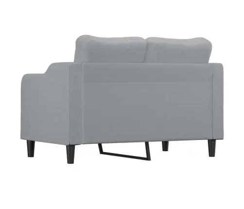 Divvietīgs Dīvāns, Gaiši Pelēks, 120 Cm, Audums Vidaxl
