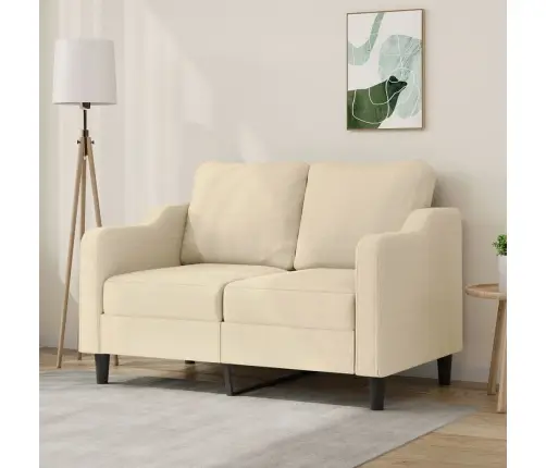 2-Kohaline Diivan, Kreemjas, 120 cm Kangas