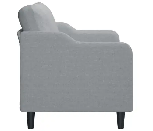 Divvietīgs Dīvāns, Tumši Pelēks Audums, 140 Cm Vidaxl