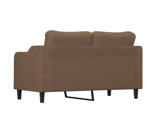 2-Kohaline Diivan, Pruun , 140 cm Kangas