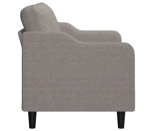 Dvivietė Sofa, Taupe Spalvos, 140cm Audinys
