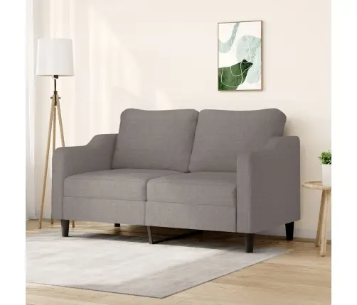 Dvivietė Sofa, Taupe Spalvos, 140cm Audinys
