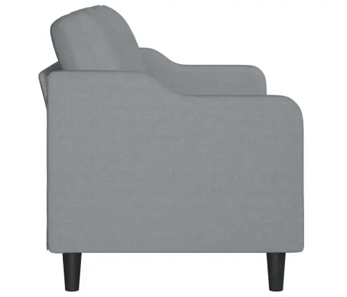 Trīsvietīgs Dīvāns, Gaiši Pelēks Audums, 180 Cm Vidaxl